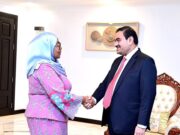 RAIS DK.SAMIA AFANYA MAZUNGUMZO NA MWENYEKITI WA ADANI GROUP