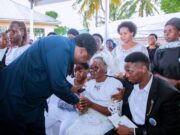 BALOZI NCHIMBI MSIBANI KWA TIXON NZUNDA