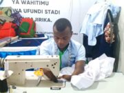 RIZIKI AMEIOMBA SERIKALI KUMPA AJIRA YA KUSHONA SARE ZA JKT