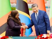 RAIS SAMIA AKUTANA NA RAIS XI JINPING WA CHINA.