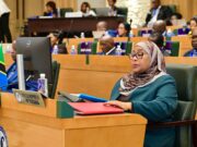 RAIS DK.SAMIA ASHIRIKI MKUTANO WA DHARURA WA WAKUU WA NCHI NA SERIKALI WA SADC ZIMBABWE