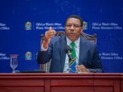 Dk. Mwigulu azungumza na Wahariri wa vyombo vya habari