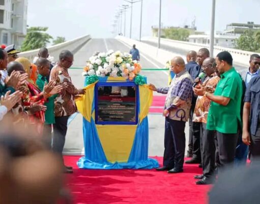 Rais Dk. Mwinyi afungua flyover Zanzibar