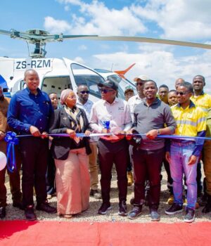 Mavunde azindua urushwaji wa helikopta ya utafiti wa kina wa madini